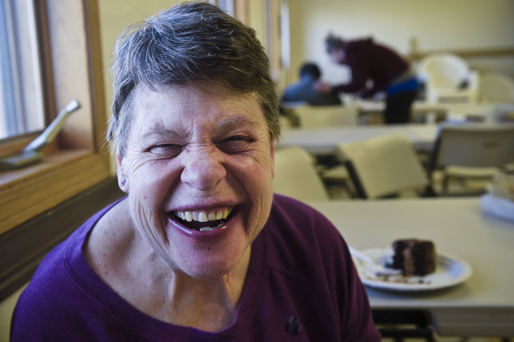 Peggy Chilton is Helena Industries' longest serving client, having worked there for 44 years.